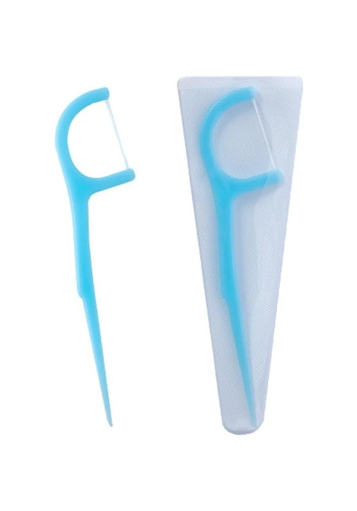 DAISO Dental Floss | Mint Flavor | 60 Pieces Pack | Easy Glide & Fresh Breath | Oral Care Essential - Image 2
